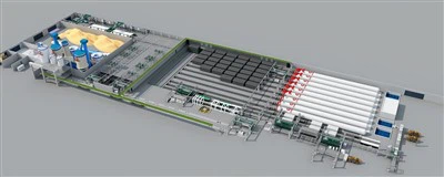 Dây chuyền sản xuất khối bê tông khí